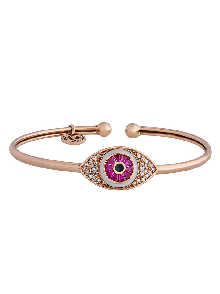 Stockholm Evil Eye Slide Bangle