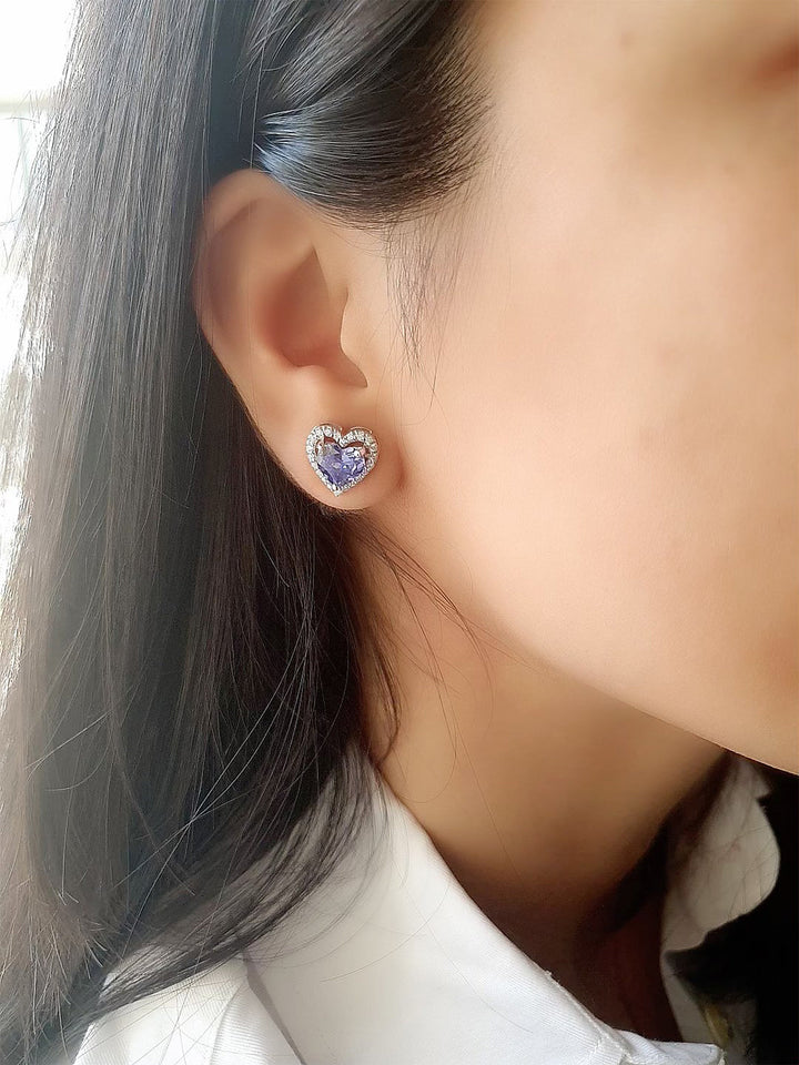 ˜Blue With Serenity' Heart Tops