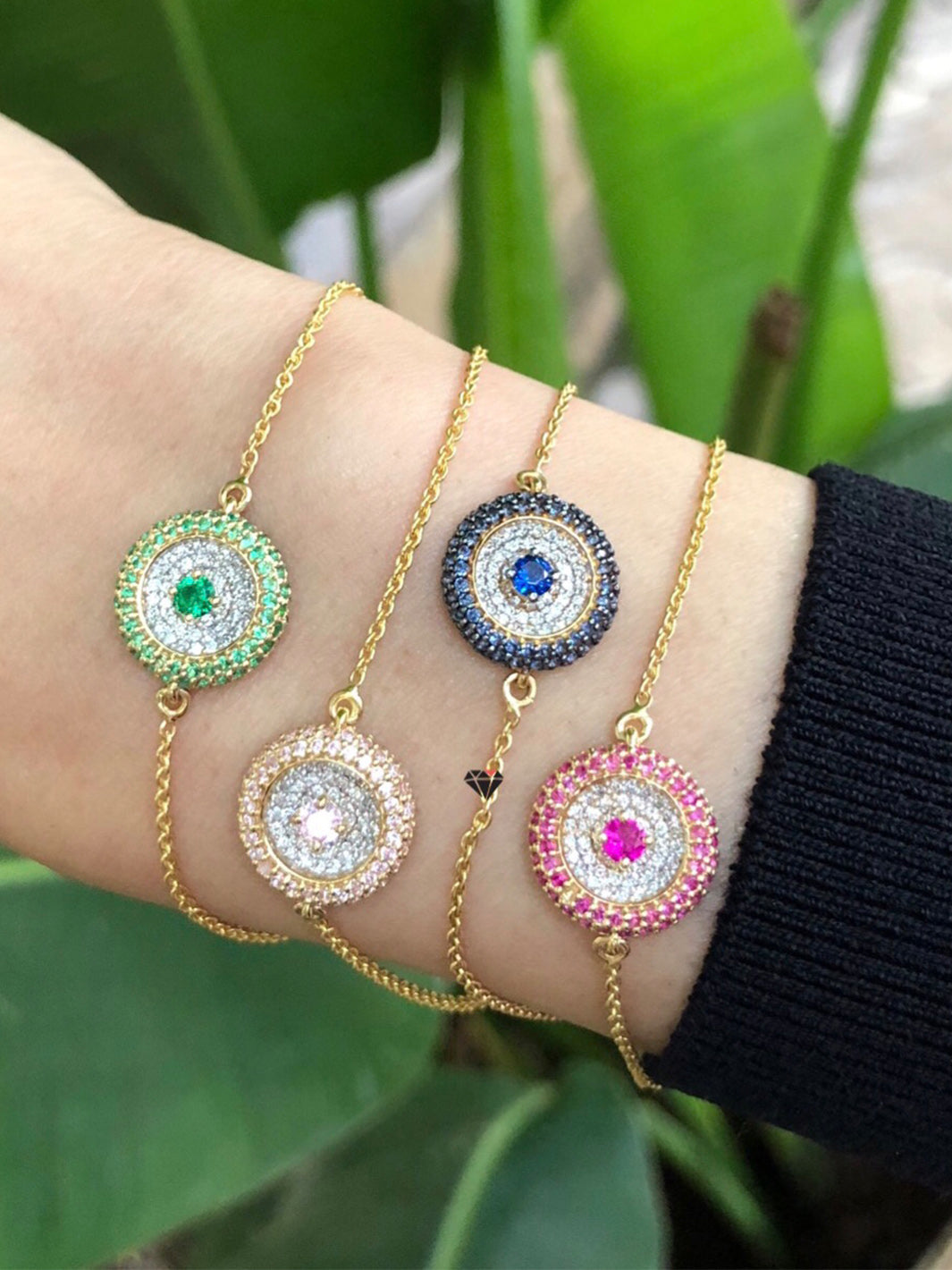 Red 'O' Evil Eye Bracelet