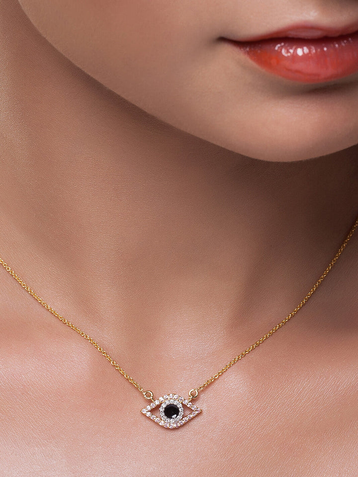 Flip Evil Eye Necklace