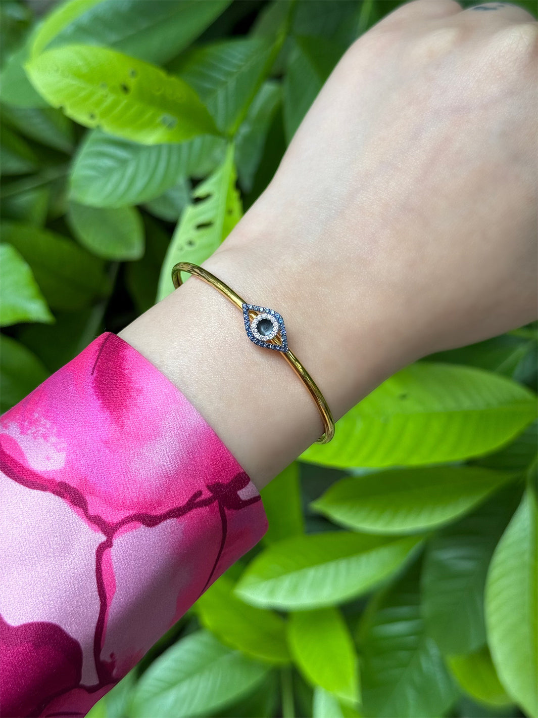 Bombay Evil Eye Slide Bangle