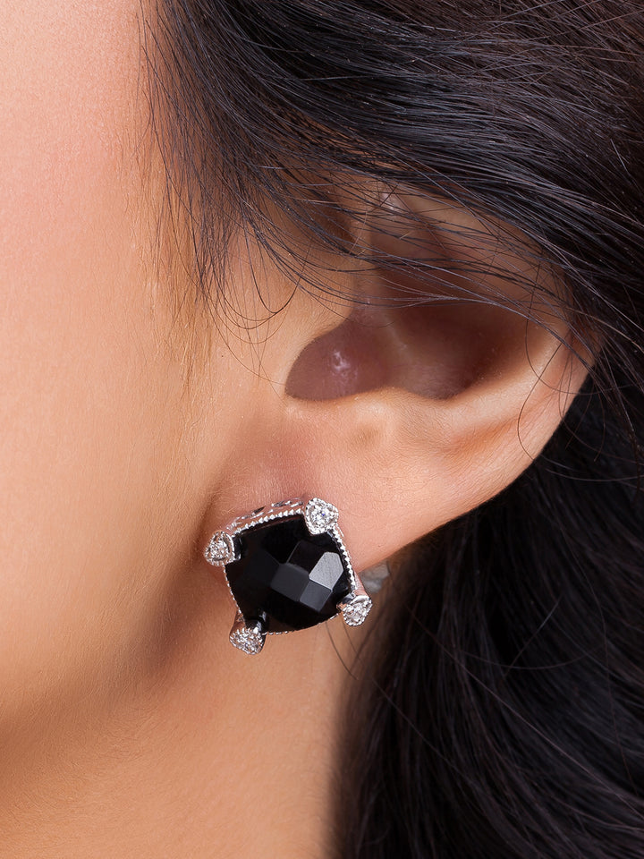 Black Onyx & Diamond Tops