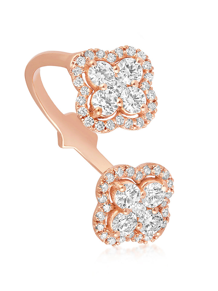Duo Clover Ring
