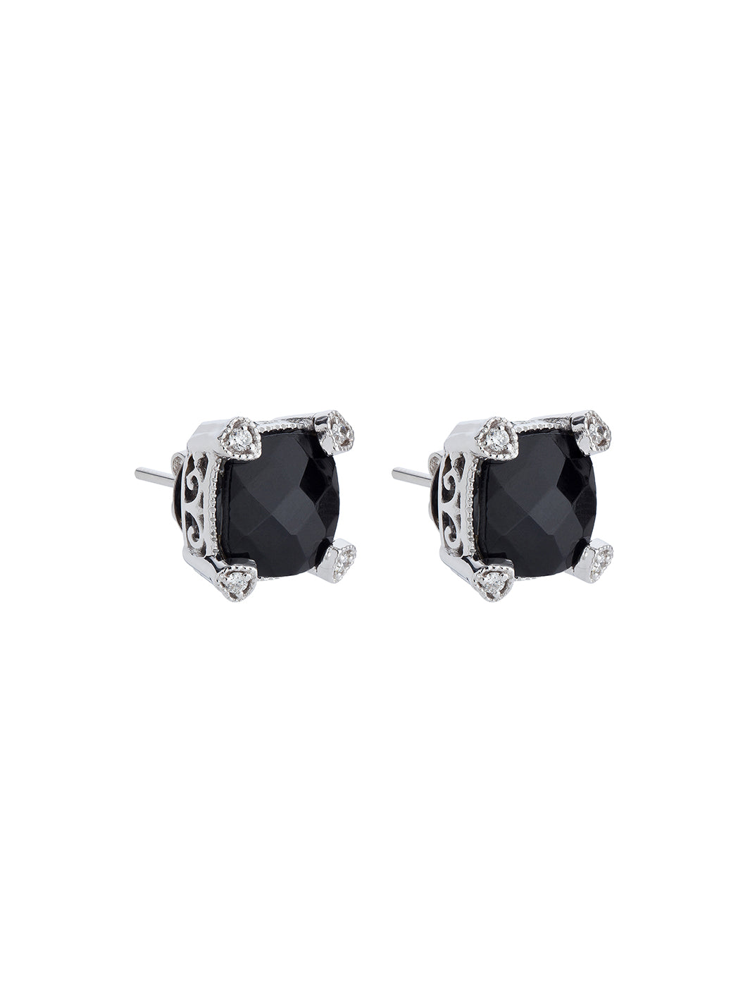 Black Onyx & Diamond Tops