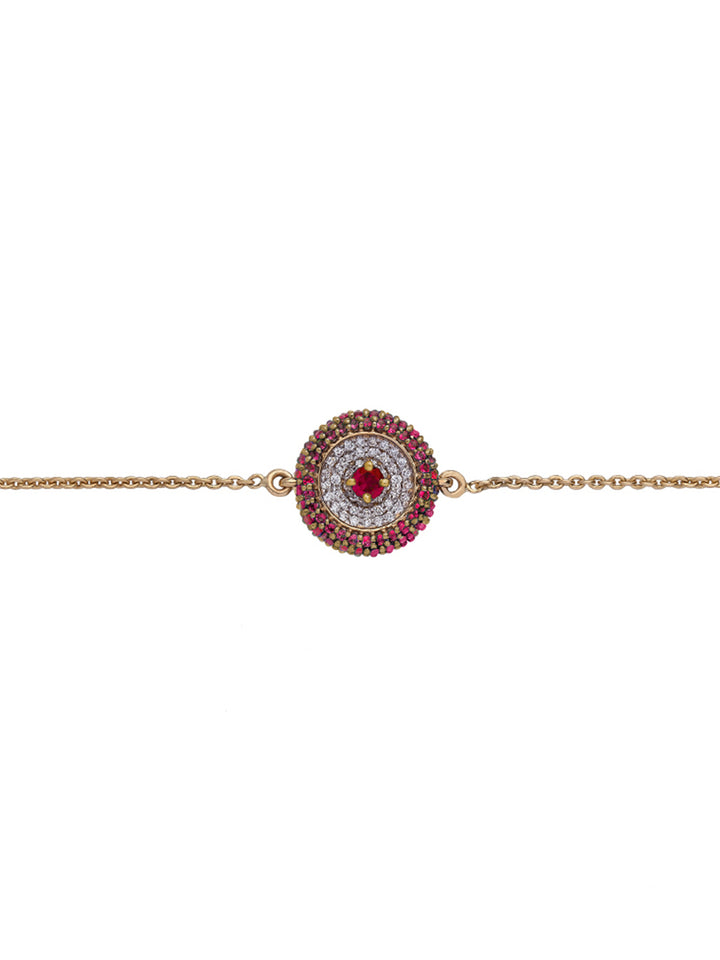 Red 'O' Evil Eye Bracelet