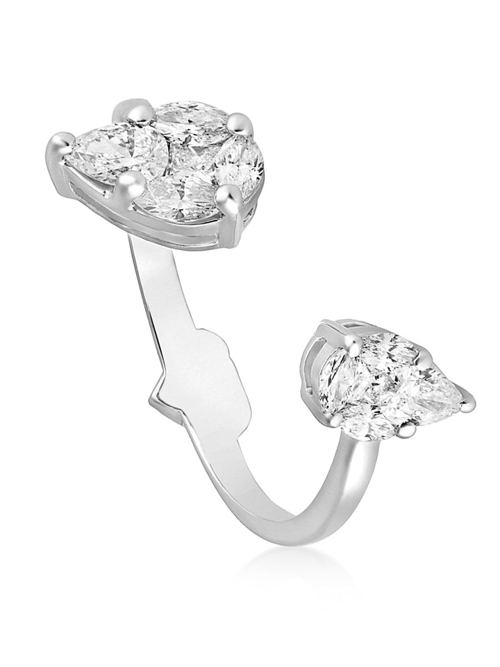 Duo Drop Ring