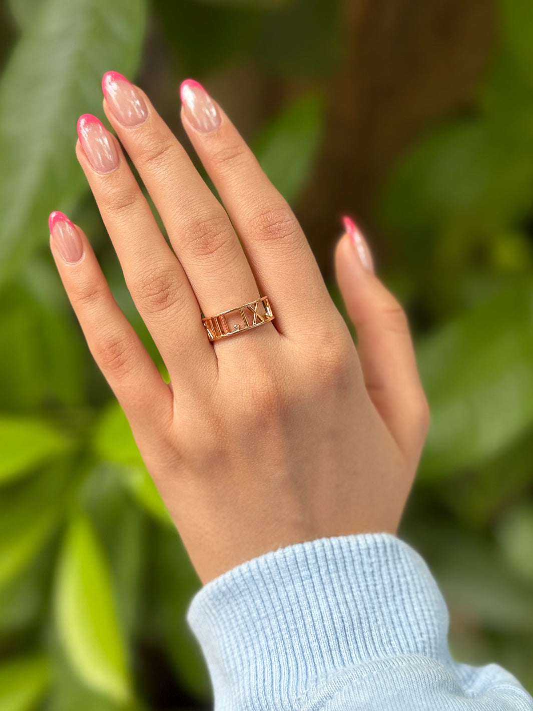 Roman Numeral Ring