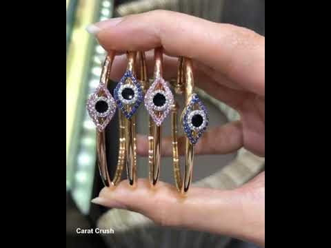 Bombay Evil Eye Slide Bangle